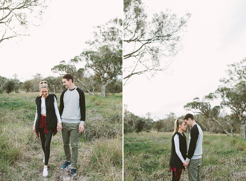 boyfriend and girlfriend holding hands