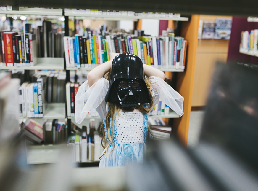 queen elsa and darth vader mask