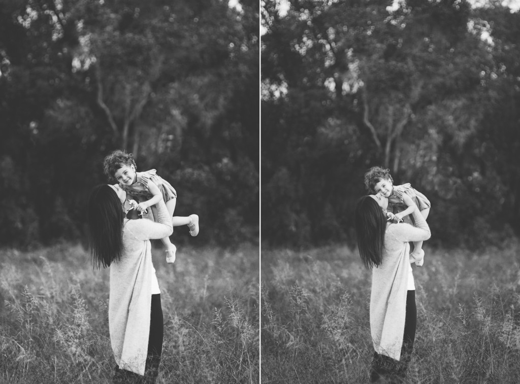 mother holds daughter mummy and me session