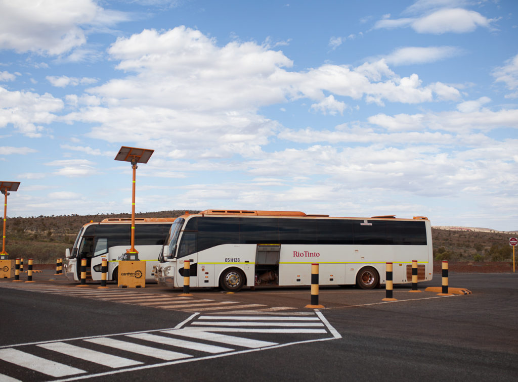 landscape of yandicoogina pilbara western australia